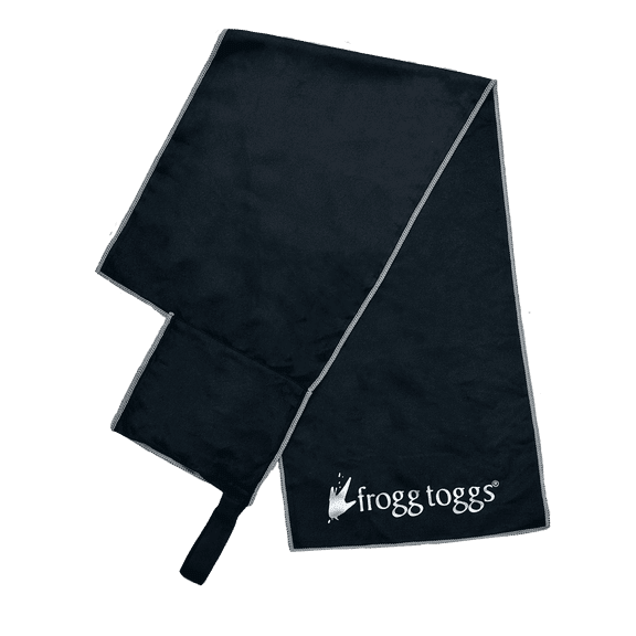 Frogg Toggs Chilly Pro Magnetic Cooling Sport Towel | Black