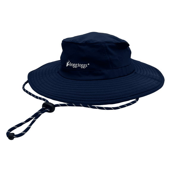 Frogg Toggs Chilly Pro Performance Boonie Hat, Cooling Sun Hat with Sun Protection and Adjustable Strap, Navy