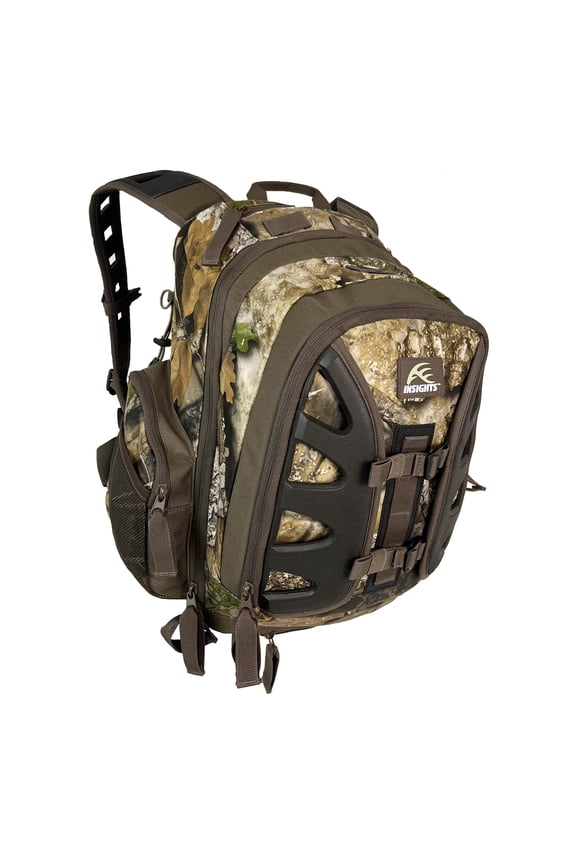 Frogg Toggs Element V2 Hunting Backpack, Large Day Backpack with Waist Belt and Rain Fly, Realtree APX