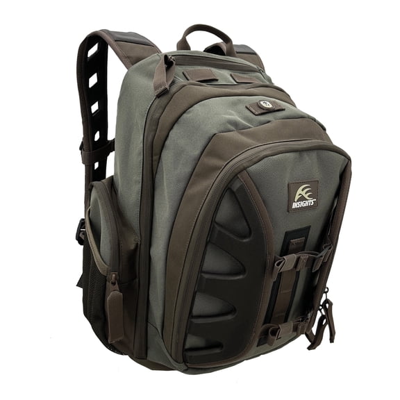 Frogg Toggs Element V2 Hunting Backpack, Large Day Backpack with Waist Belt and Rain Fly, Solid Elements Gray