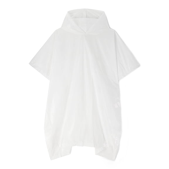 Frogg Toggs Ultra-Lite Rain Poncho, Emergency Rain Gear with Resealable Bag, One Size, Clear