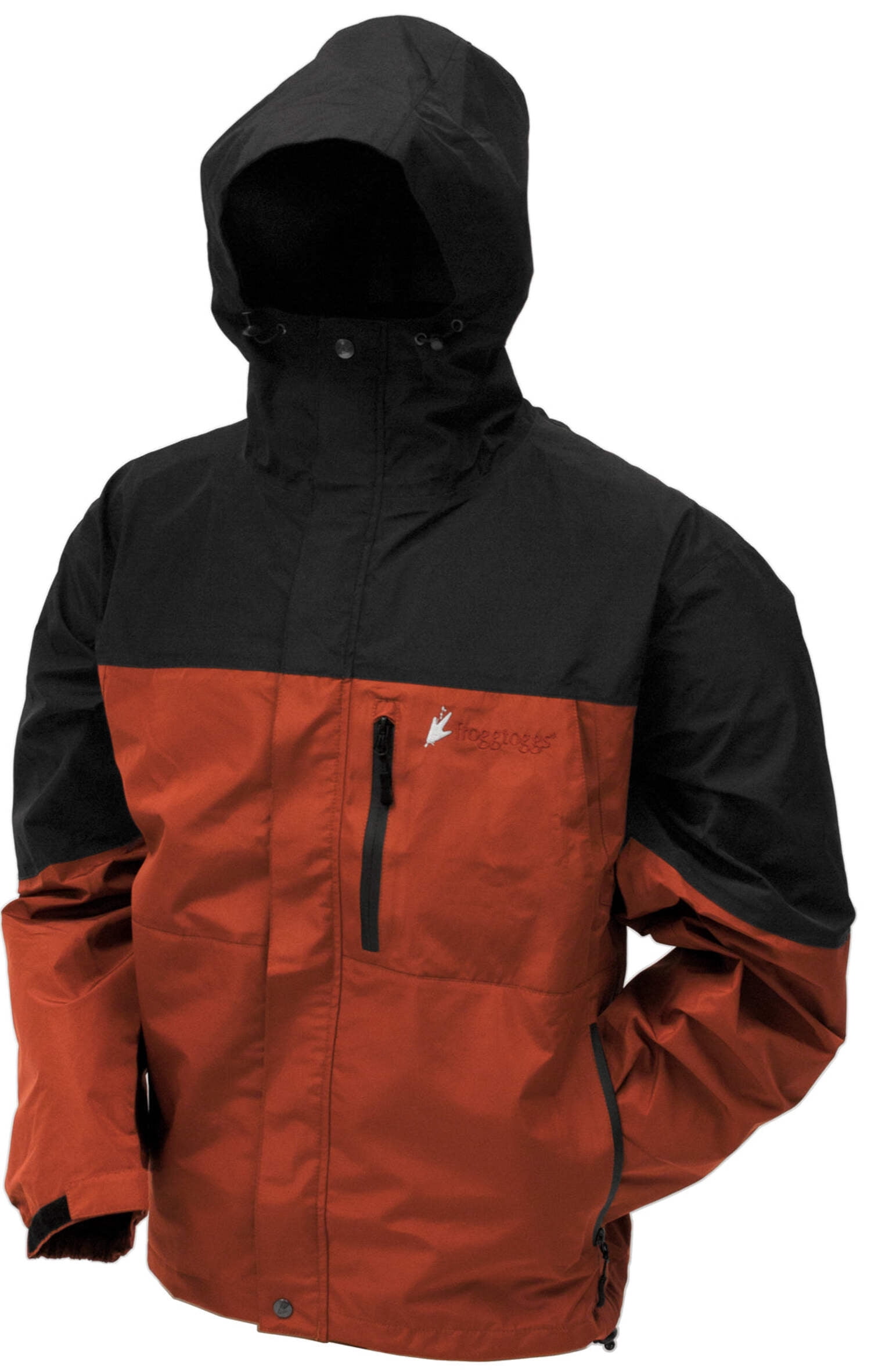 Frogg Toggs FNT6601145 Mens Toad Rage Rust/Black Jacket - Walmart.com