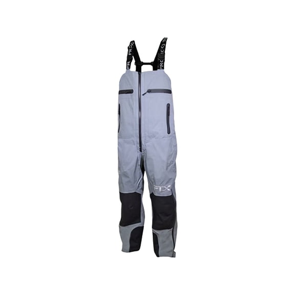 Frogg Toggs Men's FTX Elite Rain Bibs Gray Large