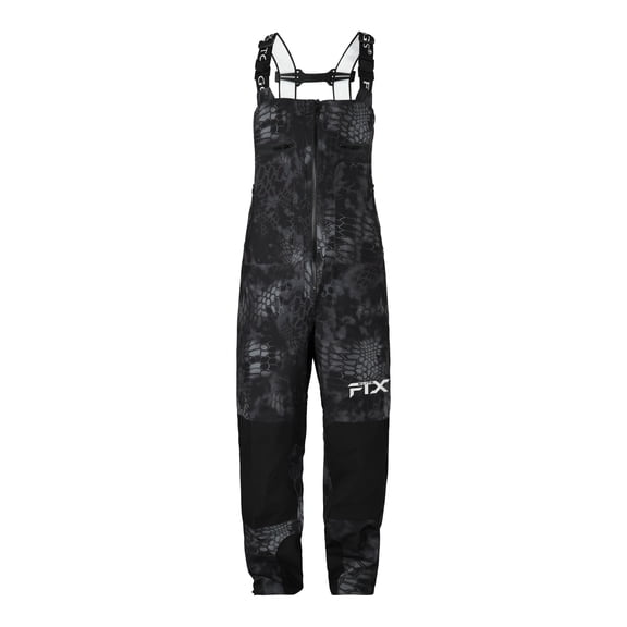 Frogg Toggs Men's FTX Elite Rain Bibs, Waterproof Pants Waders for Men, Kryptek Typhon, 2XL