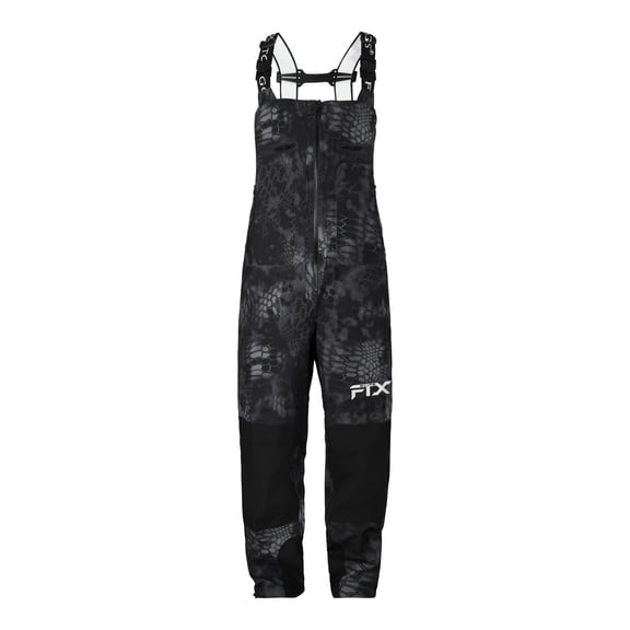Frogg Toggs Men's FTX Elite Rain Bibs, Waterproof Pants Waders for Men, Kryptek Typhon, 2XL