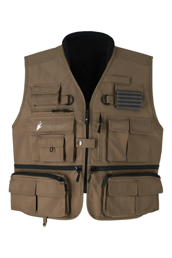 Hellbender Toadskinz Pack Fly Fishing Vest Stone 2XL