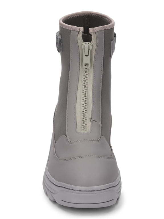 Men’s Aransas Boots with Ankle Strap, Surf and Sand Water Shoes, Gray (Men’s Shoes)