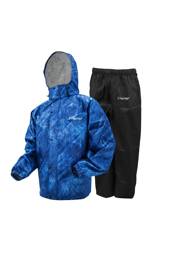 Men's Classic All-Sport Rain Suit | Realtree Fishing Dark Blue | Size SM