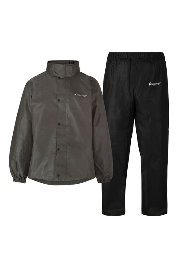 Classic All-Sport Rain Suit, Stone and Black (Men's)