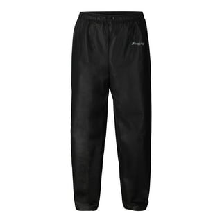 Frogg Toggs Pro Action Waterproof Rain Pant, Black, Size Small