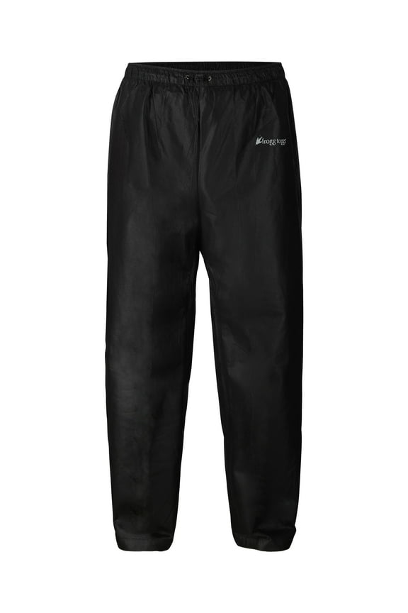 Men's Pro Action Rain Pants Black XL 38-42X34