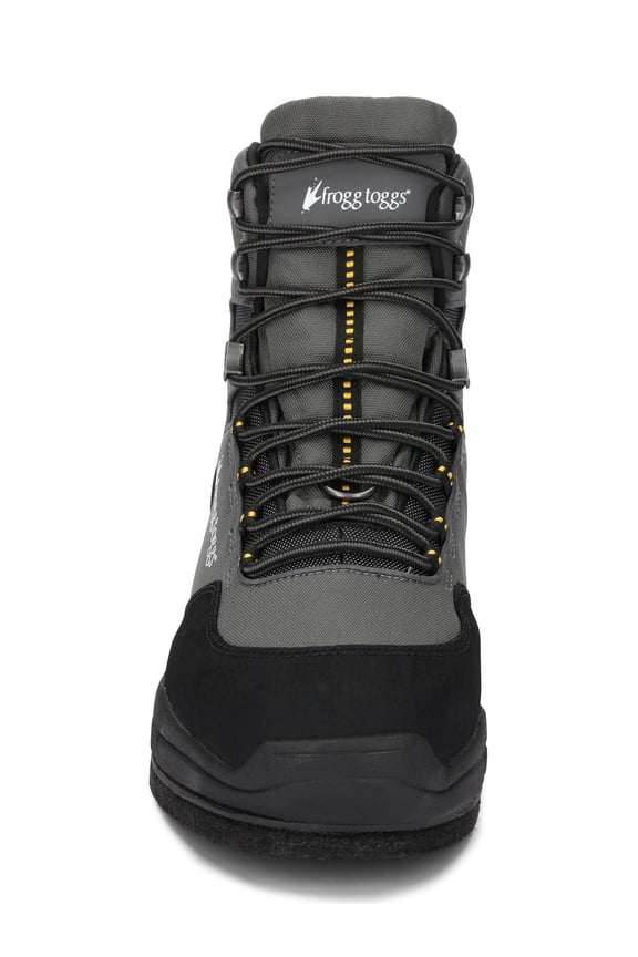 Deep Current Felt Wading Boots for Men with Heavy-Duty Outsole, Dark Graphite, Size 13