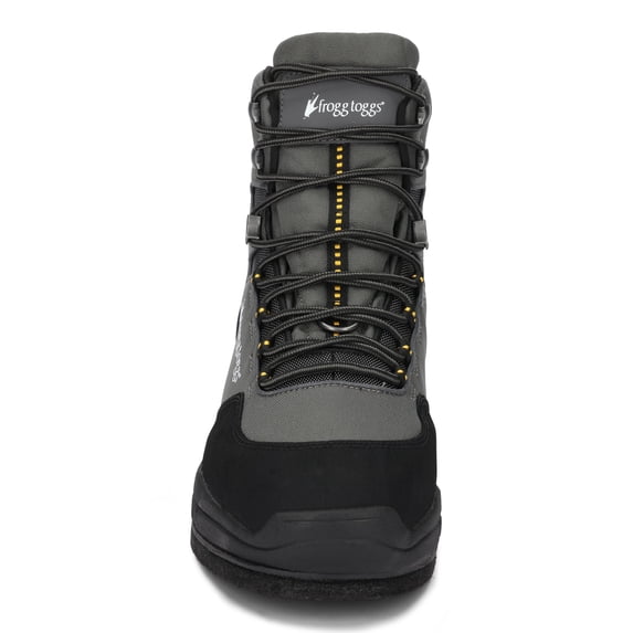 Frogg Toggs Deep Current Felt Wading Boots for Men with Heavy-Duty Outsole, Dark Graphite, Size 8