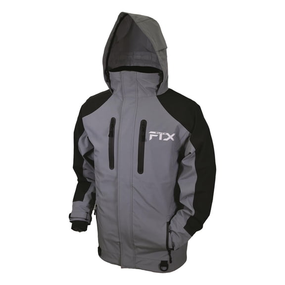Frogg Toggs Men's FTX Elite Fishing Jacket Gray XL