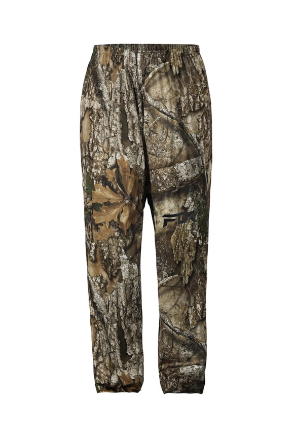 Men’s FTX Lite Rain Pants, Breathable Rain Gear with 10,000mm Waterproofing, Realtree APX, Small