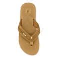thumbnail image 1 of Frogg Toggs Flipped Out Sandals for Men, EVA Cushioned Flip Flops with Firm Grip Design, Khaki, Size 9, 1 of 3