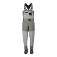thumbnail image 1 of Frogg Toggs Fusion Stockingfoot Fishing Waders for Men, 4-Layer Nylon Chest Waders, Slate, 2XL, 1 of 7