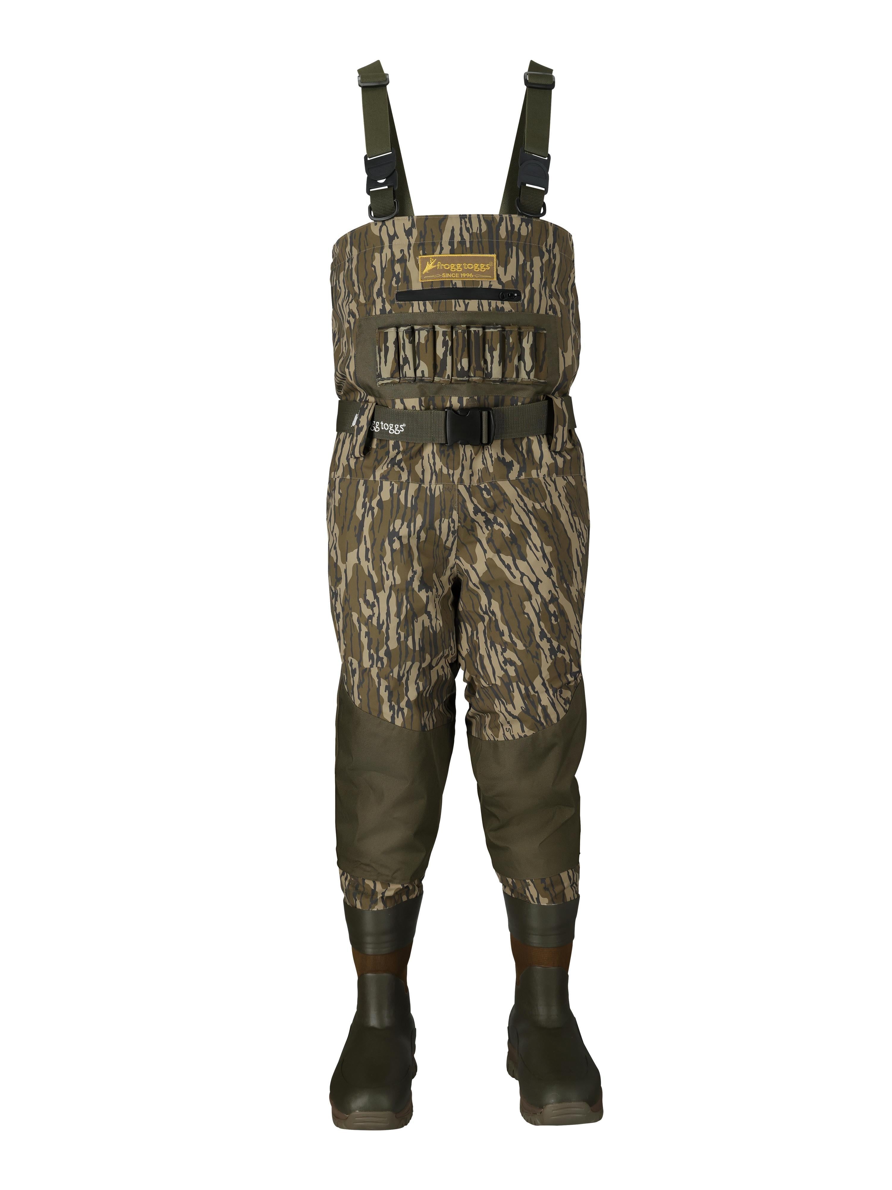 Men's Size 13 Camouflage Rubber Bootfoot Waders