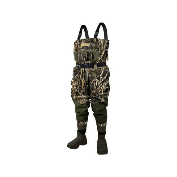 Frogg Toggs Men's Grand Refuge 3.0 1200 Gram Insulated Breathable Boot Foot Chest Waders Realtree Max-7 Regular 10