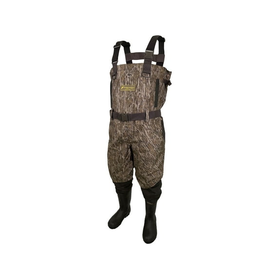 Frogg Toggs Grand Refuge Hunter Insulated Waders Nylon Mossy Oak Bottomland Men's 13 D