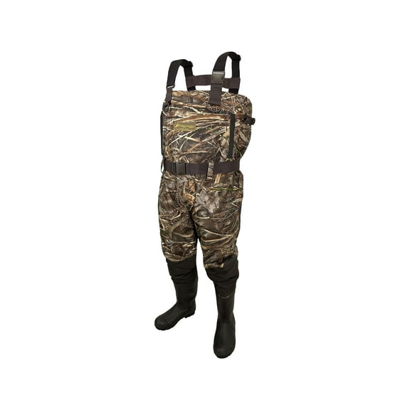 Frogg Toggs Grand Refuge Hunter Insulated Waders Nylon Realtree Max-7 Men's 10 D