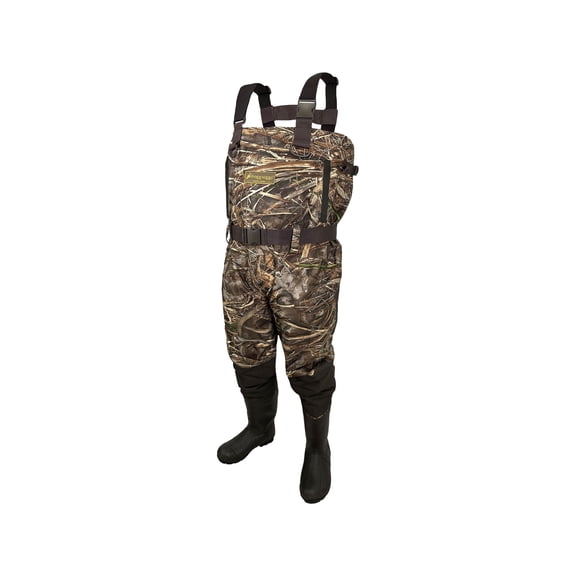 Frogg Toggs Grand Refuge Hunter Insulated Waders Nylon Realtree Max-7 Men's 11 D