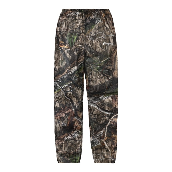 Frogg Toggs Classic Pro Action Rain Pants, Waterproof Pants for Men with Ankle Band, Mossy Oak DNA, Small