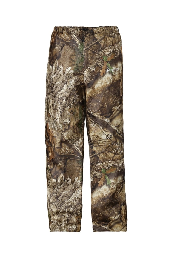 Classic Pro Action Rain Pants, Waterproof Pants for Men with Ankle Band, Realtree APX, XL
