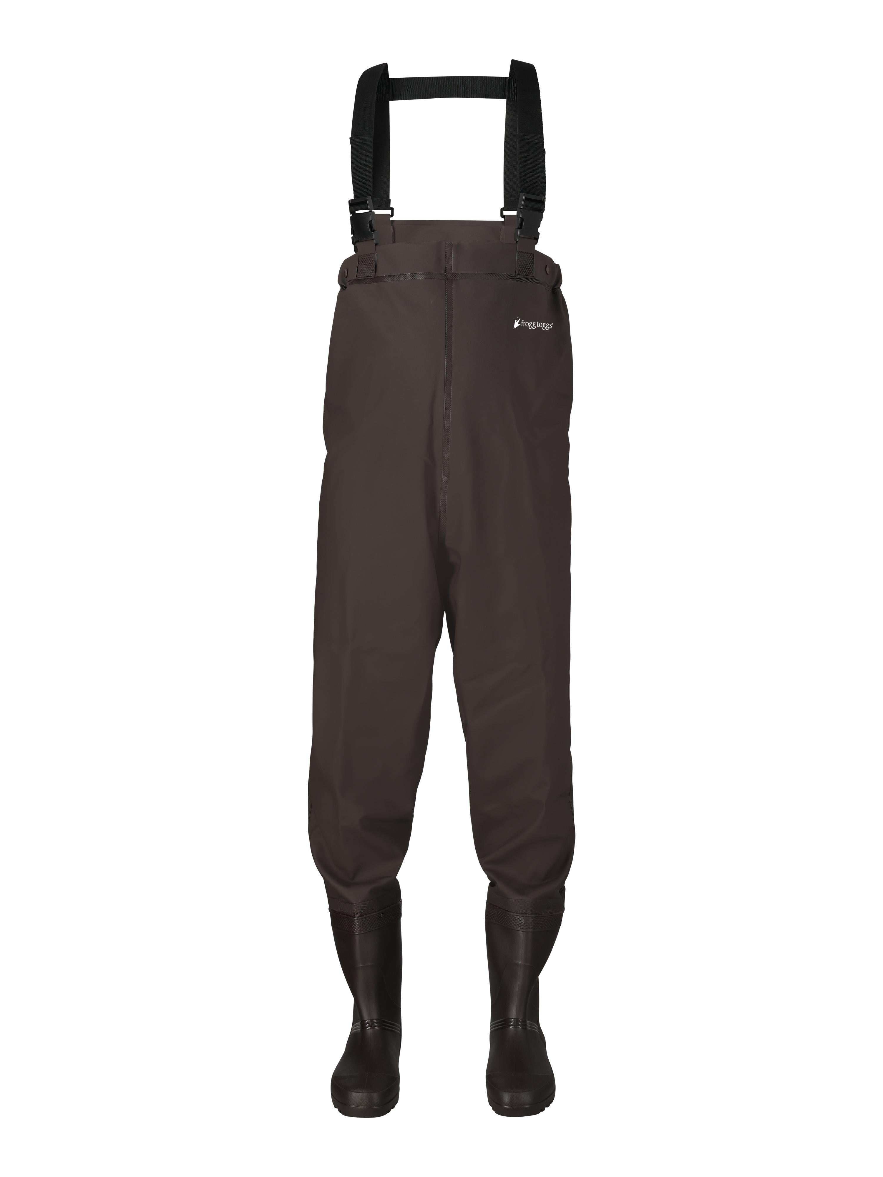 Frogg Toggs, Men‚Äôs Rana PVC Lug Chest Waders, Size 12 