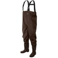 thumbnail image 1 of Frogg Toggs Men’s Rana PVC Lug Chest Waders for Fishing with 2mm Non-Insulated PVC Boot, Brown, Size 13, 1 of 3