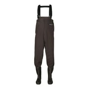 Frogg Toggs Men s Rana PVC Lug Chest Waders for Fishing with 2mm Non-Insulated PVC Boot, Brown, Size 9