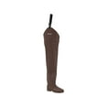 thumbnail image 1 of Frogg Toggs Rana PVC Lug Sole Hip Wader for Men, Waterproof Fishing Gear, Brown, Size 8, 1 of 4