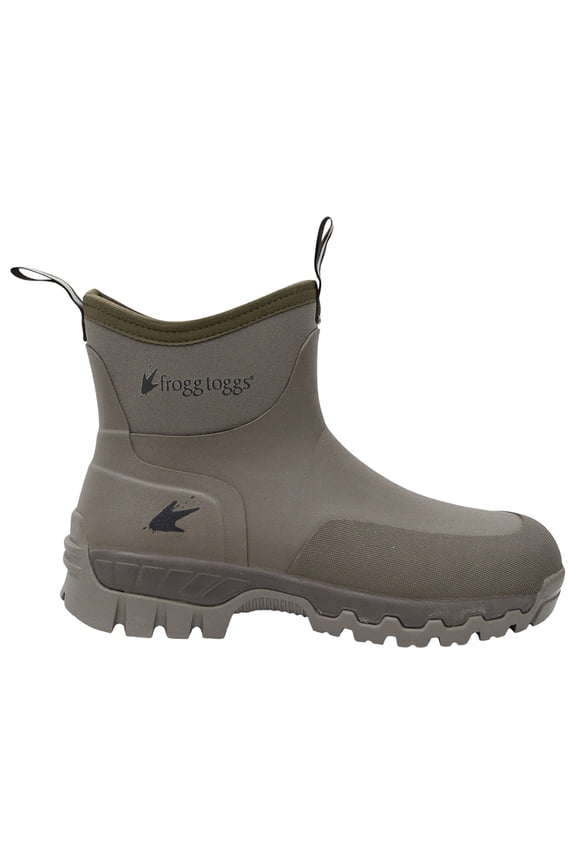 Men's Ridge Buster Ankle 7.5" Waterproof Rubber Boots Neoprene Brown 11 D