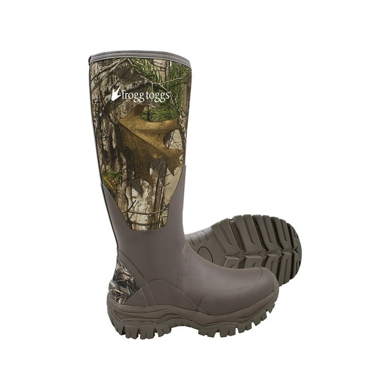 Frogg Toggs Men s Ridge Buster 16 Waterproof 1200 Gram Insulated Rubber Boots Rubber Realtree EDGE 11 D