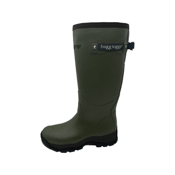 Frogg Toggs Men's Ridge Buster 17" Waterproof Snake Boots Neoprene Green 12 D