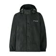 thumbnail image 1 of Frogg Toggs Signature Bull Frogg Rain Jacket for Men, Waterproof Rain Gear w/ E-Z Push Cord Locks, Black, 2X, 1 of 5