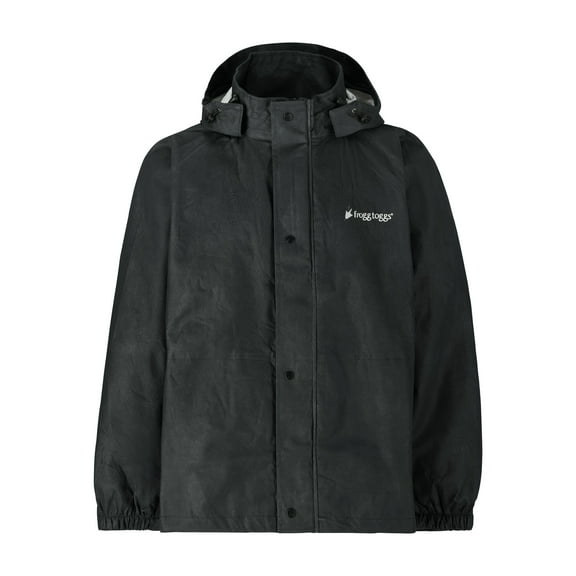 Frogg Toggs Men's Signature Bull Frogg Jacket | Black | Size XL