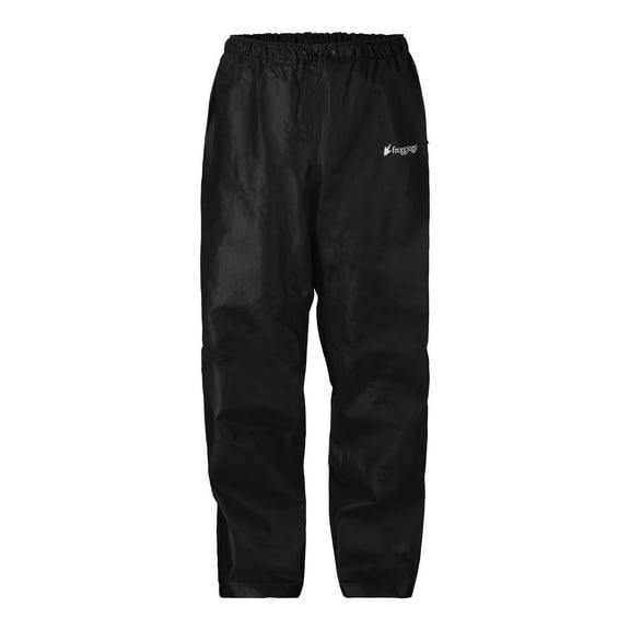 Frogg Toggs Men's Signature Bull Frogg Pant | Black | Size LG