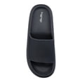 thumbnail image 1 of Frogg Toggs Squisheez Slip-On Slide Sandals for Men, Soft and Squishy Slides, Black, Size 9, 1 of 4