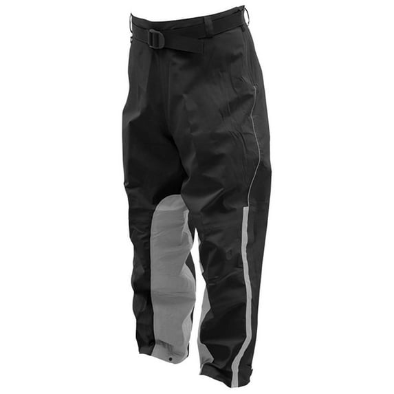 Frogg Toggs Mens Black Silver ToadSkinz Reflective Pants
