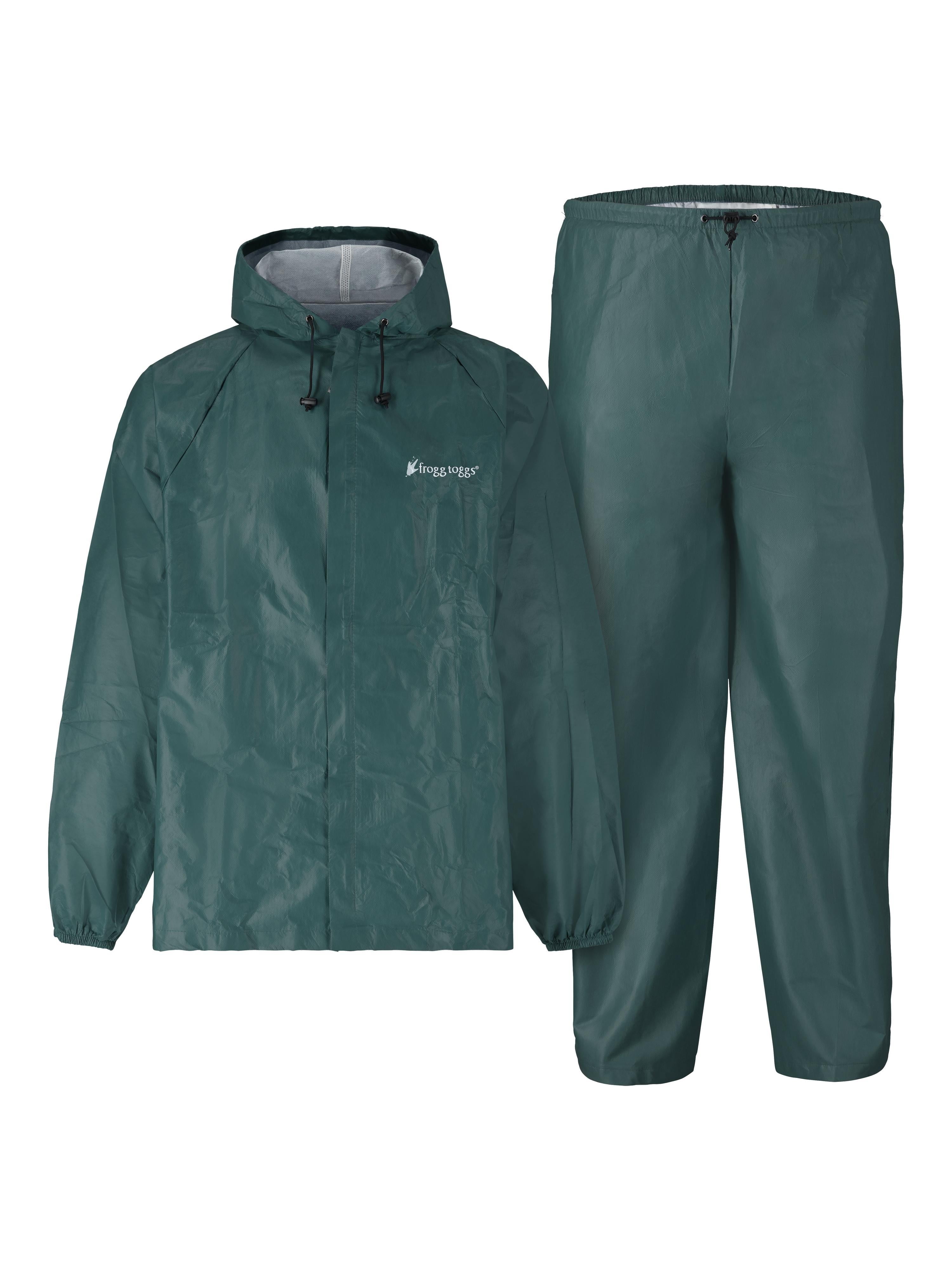 Pantalon De Pluie Frogg Toggs Ultra-Lite Homme Taille L Vert, Léger Et Imperméable (occasion)