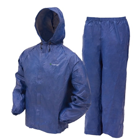 Frogg Toggs Men's Ultra-Lite2 "Short" Rain Suit | Blue | Size LG