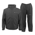 thumbnail image 1 of Frogg Toggs Vapor Rain Suit for Men with Rain Jacket and Pants, Black, Size XL/2X, 1 of 1