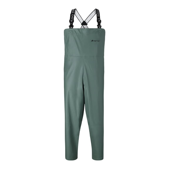 Frogg Toggs Men's Waypoint Angler Waterproof Fishing Bibs, 4-Way Stretch Fishing Gear, Green, 2XL