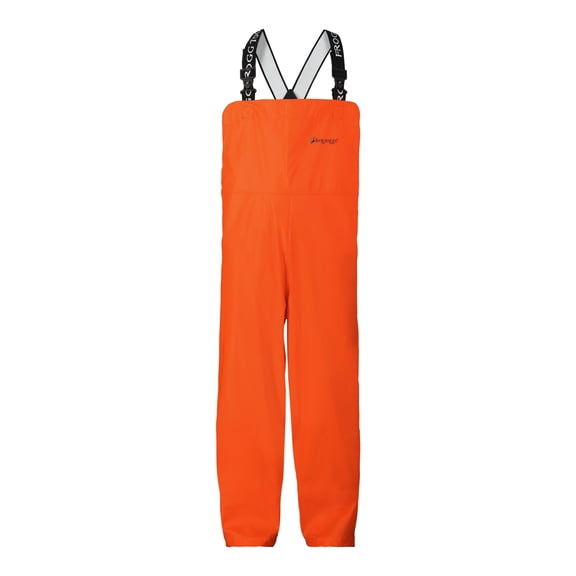 Frogg Toggs Men's Waypoint Angler Waterproof Fishing Bibs, 4-Way Stretch Fishing Gear, Orange, Medium