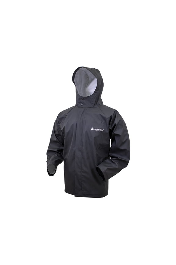 Men's Waypoint Angler Rain Jacket Black Large