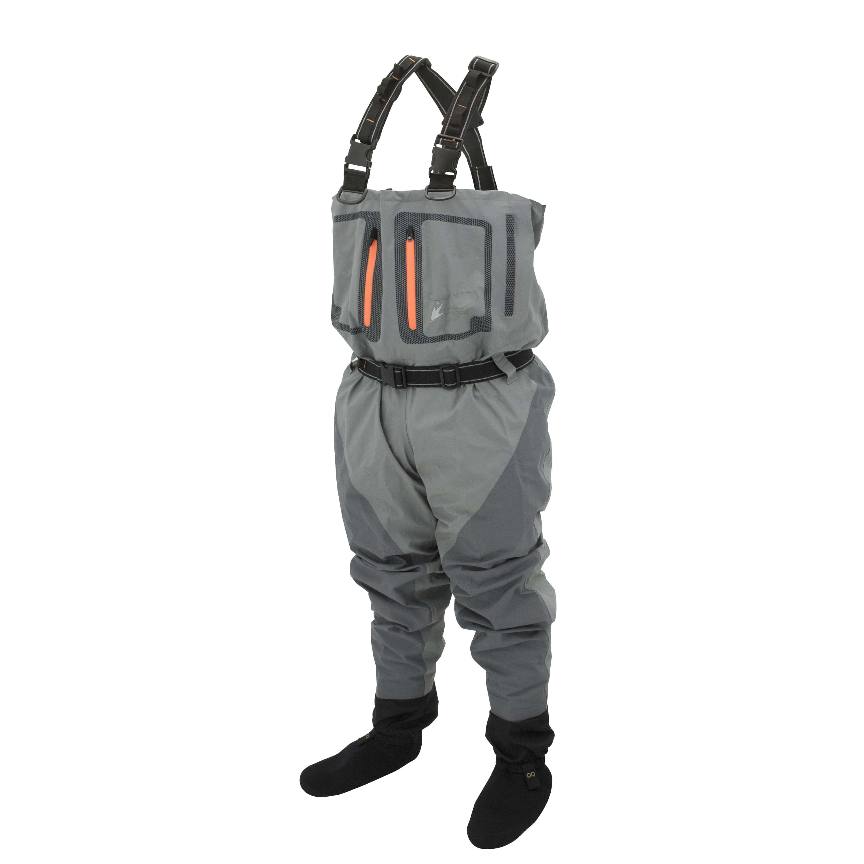 8 Fans Waist Waders,3-Ply Durable Breathable Waterproof