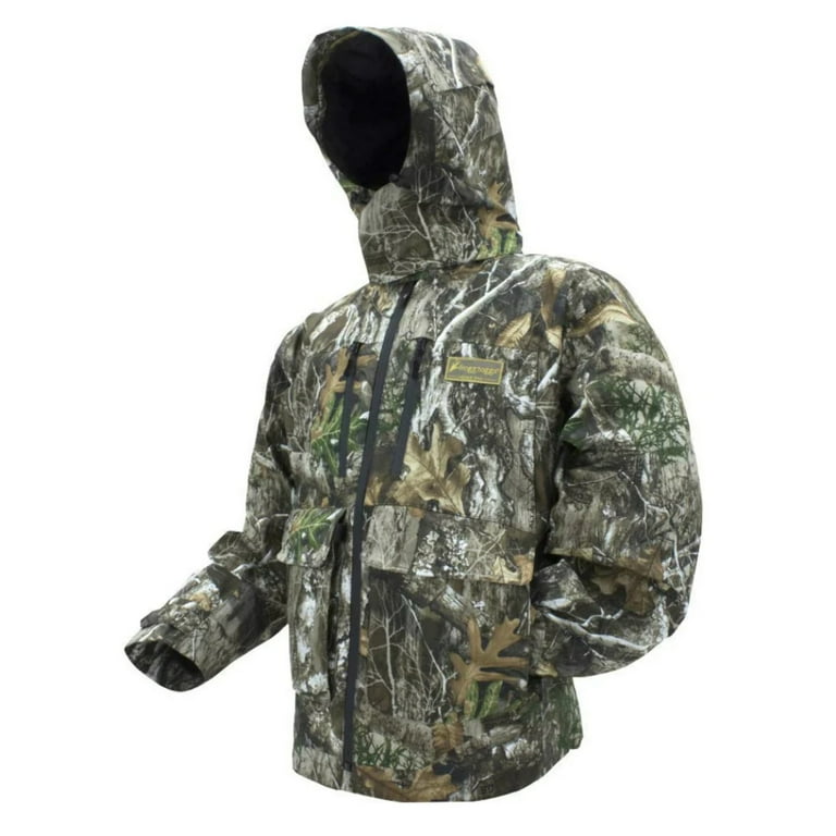 Frogg Toggs PF63161 58 Mens Pilot II Guide Realtree Edge Camo Waterproof Rain Jacket Large Large Walmart