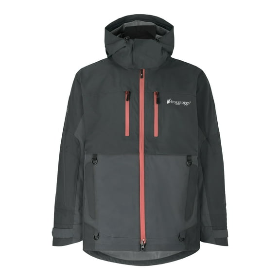 Frogg Toggs Pilot II Guide Jacket | Black / Charcoal Gray | Size LG