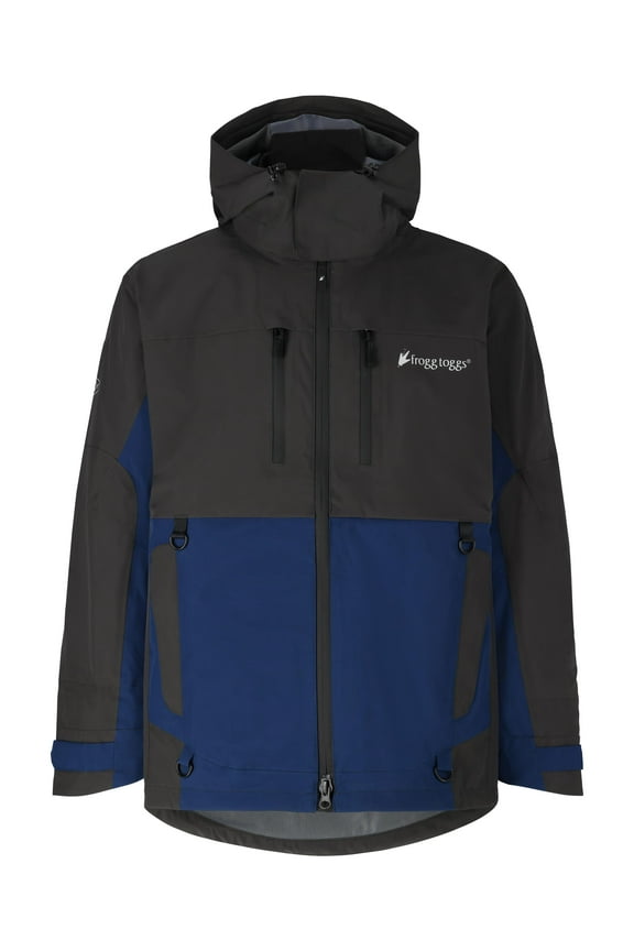 Pilot II Guide Rain Jacket, Waterproof Raincoat for Men with DriPore Gen 2, Dust Blue/Slate, Medium